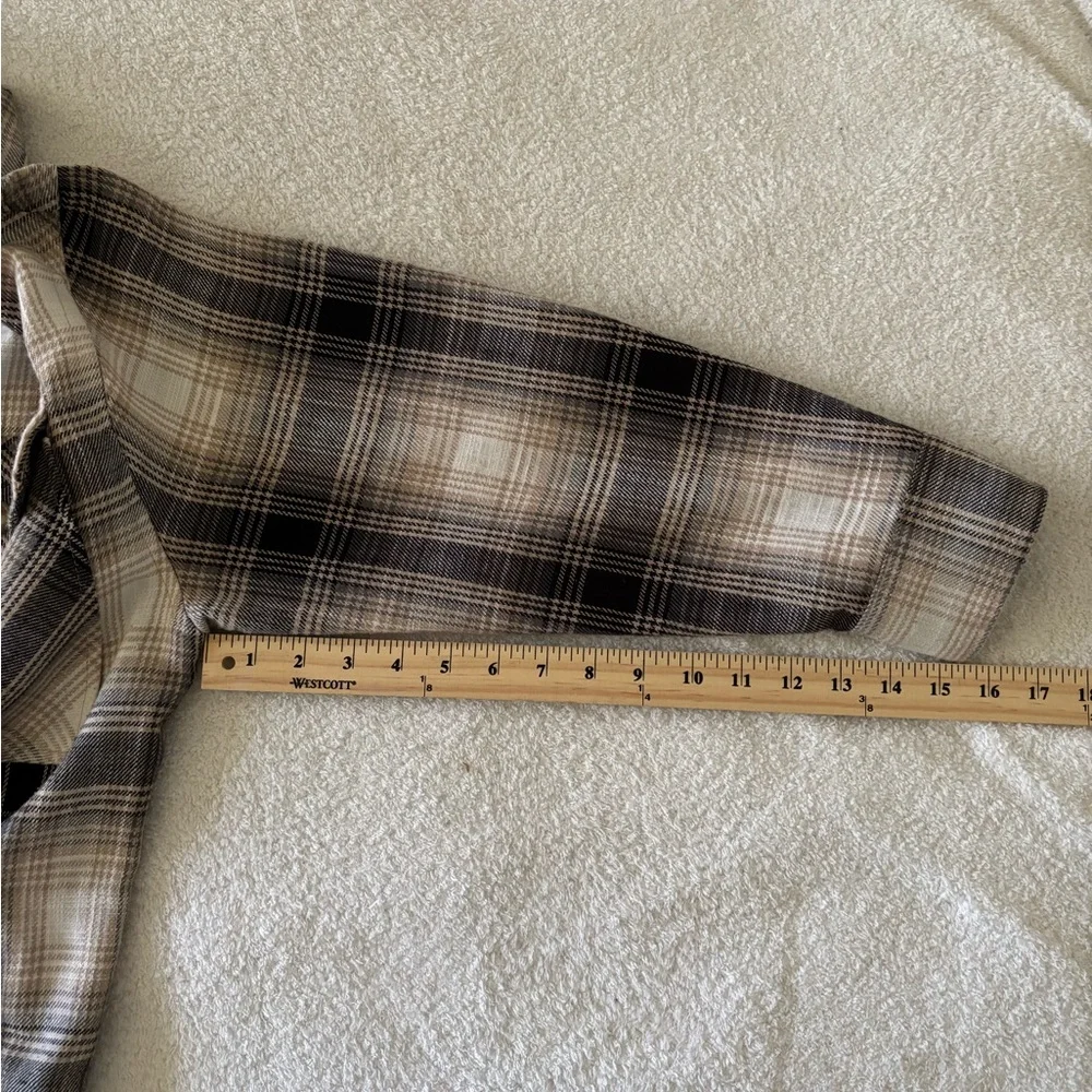 Ashley By 26 Plaid Button-Up Shirt - Picture 5 of 10